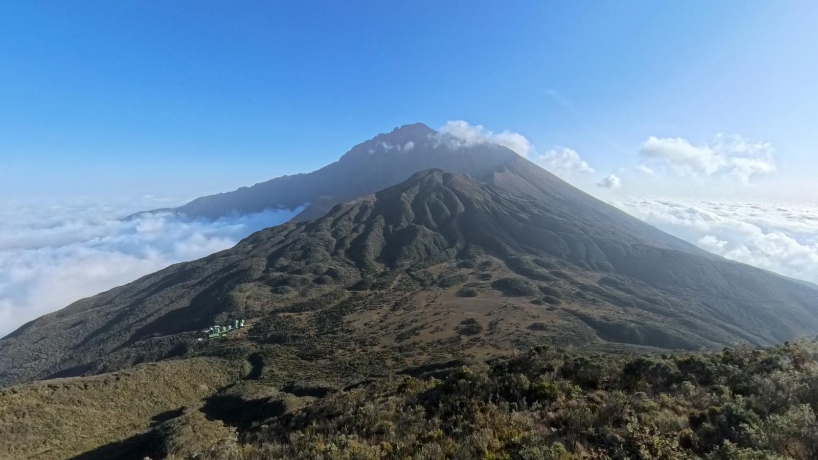 Mount Meru at sunrise